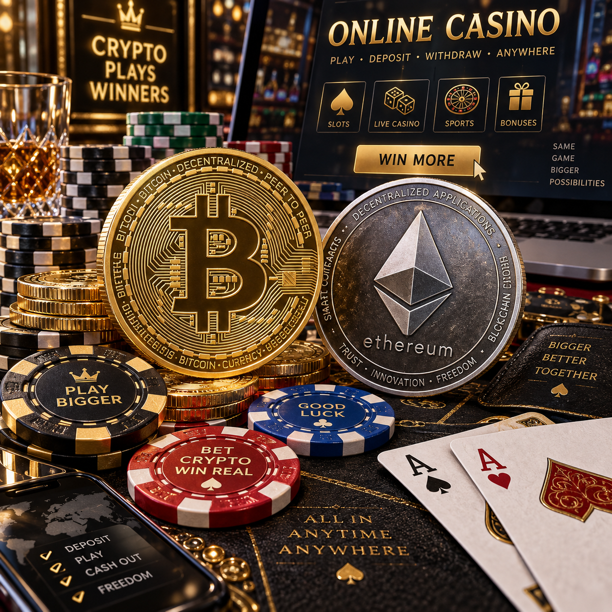Krypto-Casinos in Deutschland 2026: Wie Bitcoin und Ethereum das Online-Glücksspiel verändern