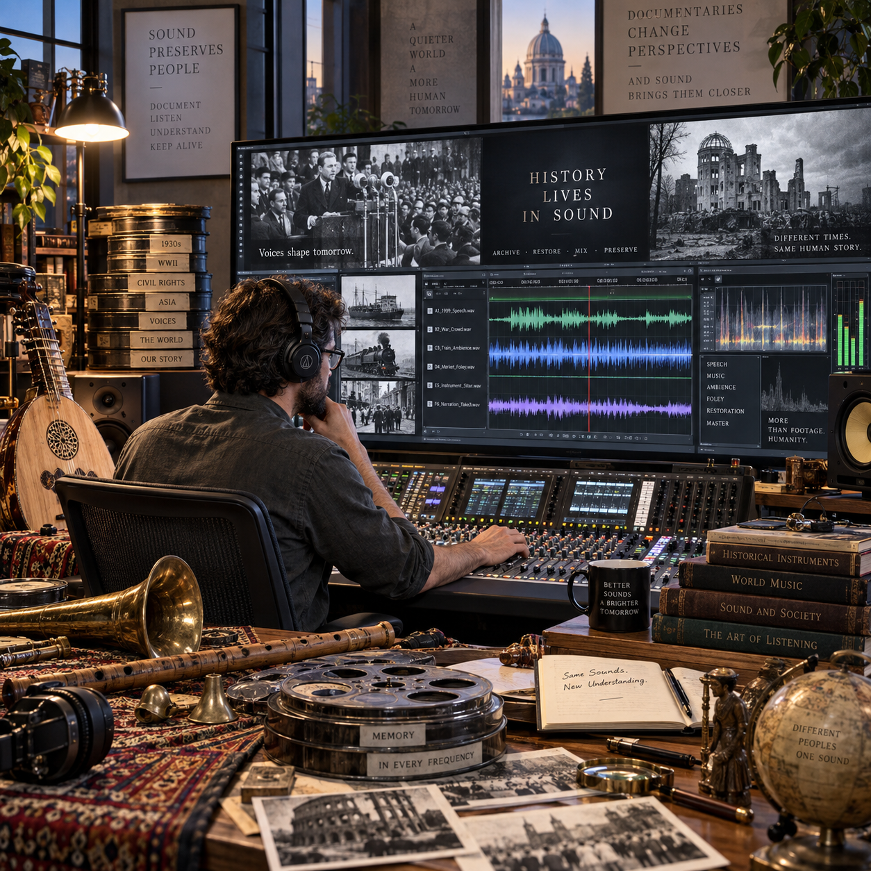 Die Rolle von Musik und Sounddesign in historischen Dokus